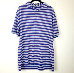 CLOSET CLEAROUT Peter Millar summer comfort golf polo shirt M